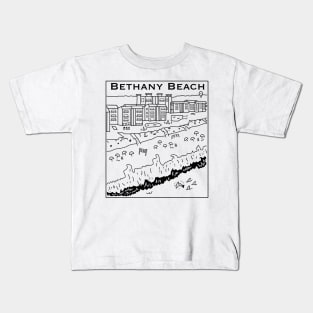 Bethan Beach Coastline Kids T-Shirt